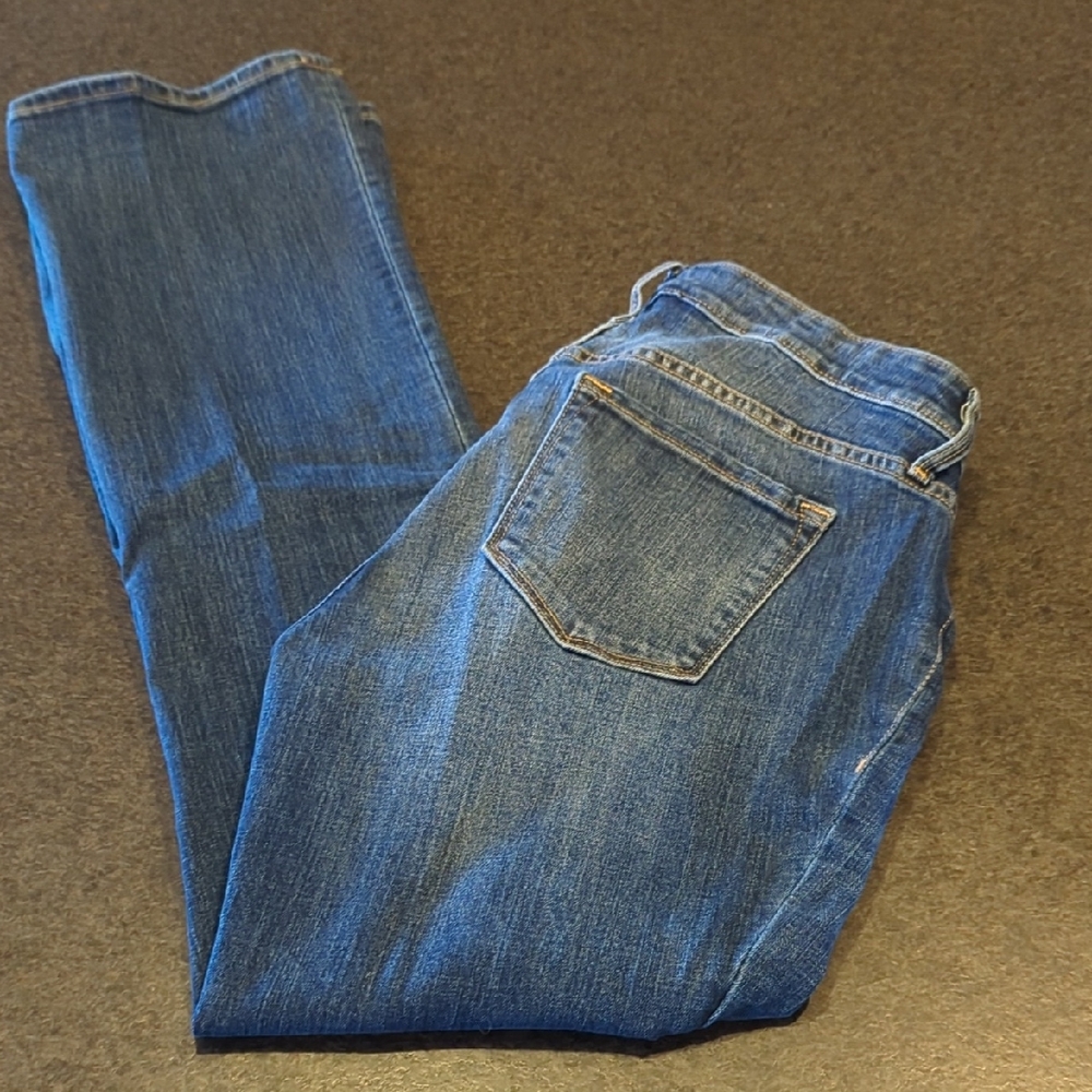 Bootcut Maternity Jeans With Side Panels